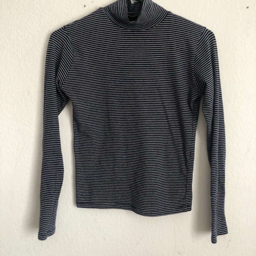 Striped Turtleneck